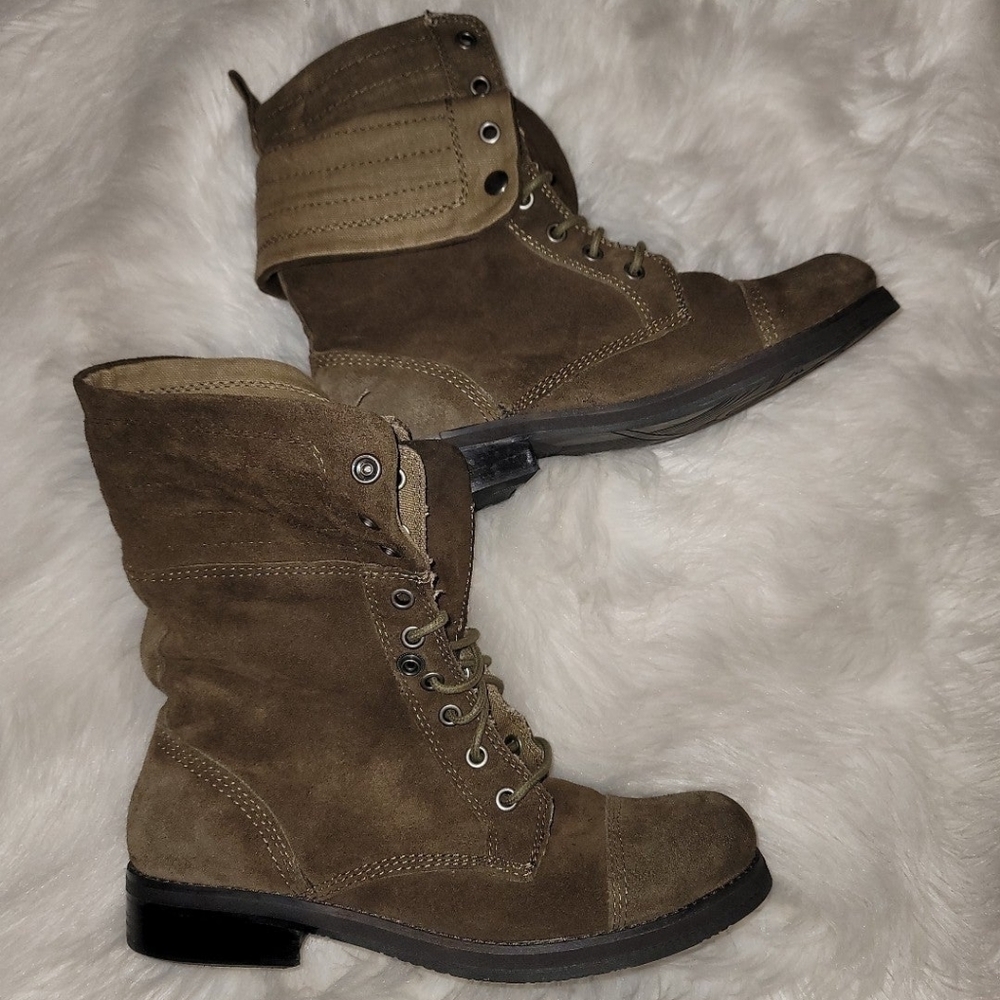 Nine West Combat Boots